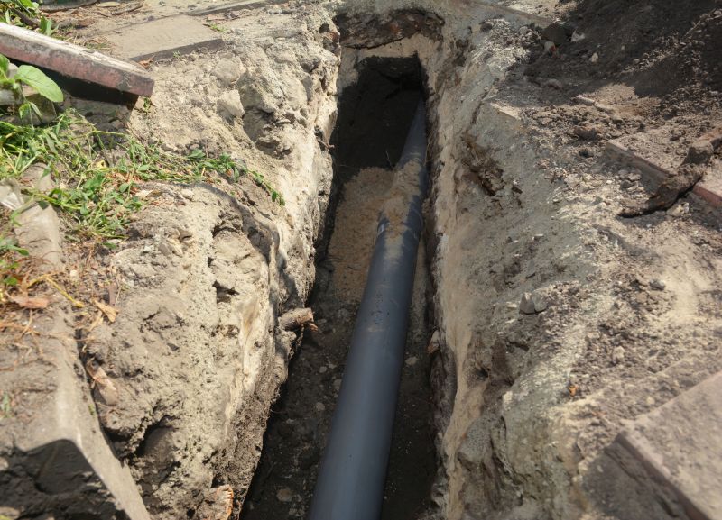 Drainage installation